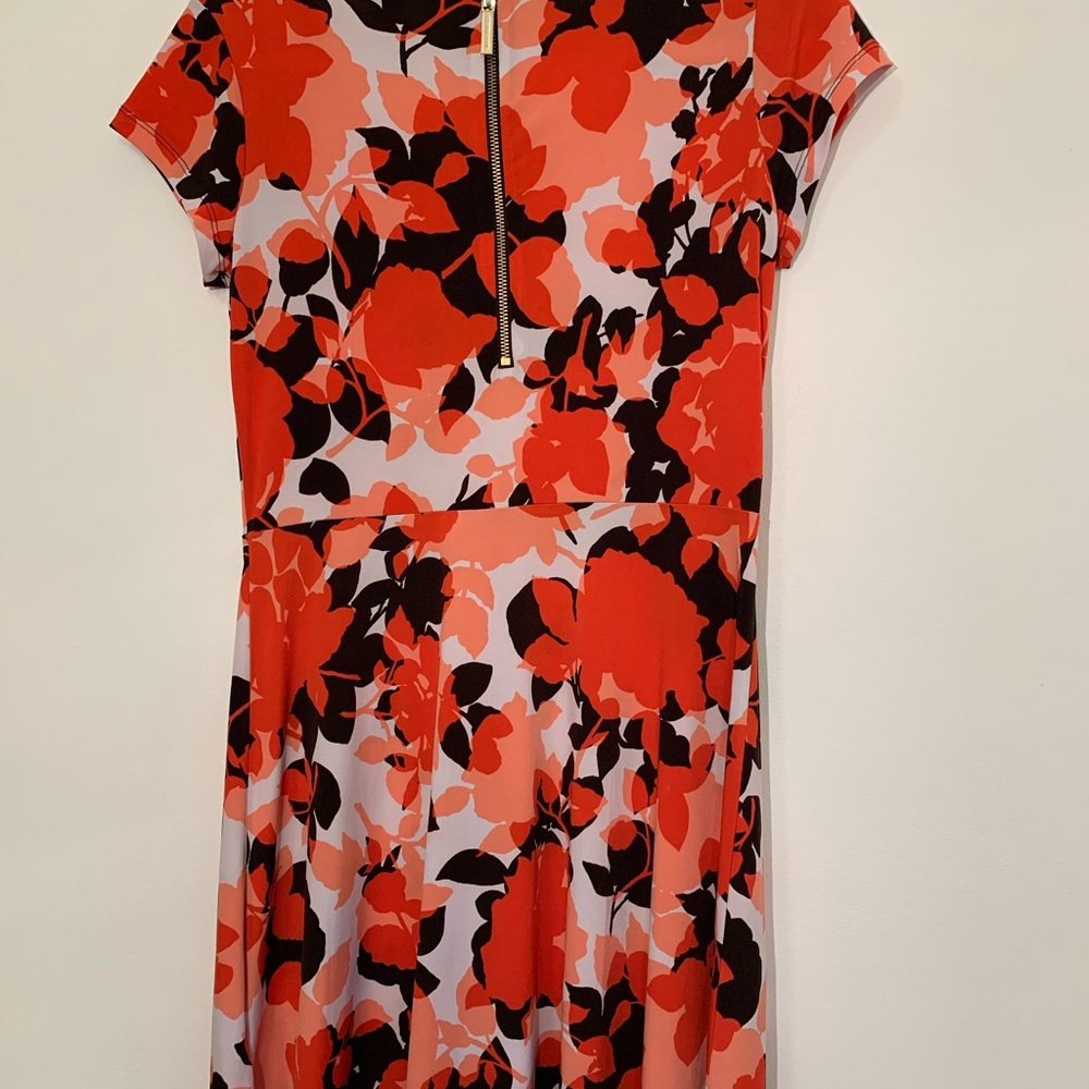 MK ~ Michael Kors Trendy Floral Print Dress size S - Picture 4 of 7